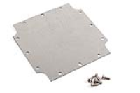 1555NFPL (1555F Series Inner Plates - Hammond) - Galvanized - 108mm x 107mm x 2mm - Steel