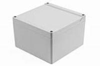 1555QA2GY (1555 Series Enclosures - Hammond) - Grey - 140mm x 140mm x 90mm - Polycarbonate - IP68