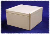 1555S2GY (1555 Series Enclosures - Hammond) - Grey - 160mm x 160mm x 89mm - Polycarbonate - IP68