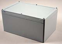 1555VB2GY (1555 Series Enclosures - Hammond) - Grey - 239mm x 160mm x 119mm - Polycarbonate - IP68