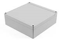 1555W2GY (1555 Series Enclosures - Hammond) - Grey - 180mm x 180mm x 60mm - Polycarbonate - IP68