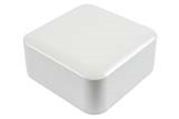 1557FAGY (1557 Series Enclosures - Hammond) - Light Grey - 160mm x 160mm x 70mm - ABS Plastic - IP66