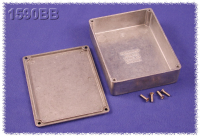 1590BB (1590 Series Enclosures - Hammond) - Natural - 119mm x 93mm x 30mm - Aluminium (Die-Cast Alloy) - IP54