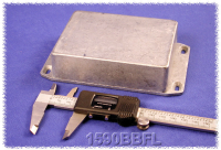 1590BBFL (1590 Series Enclosures - Hammond) - Natural - 119mm x 93mm x 30mm - Aluminium (Die-Cast Alloy) - IP54