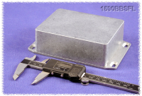 1590BBSFL (1590 Series Enclosures - Hammond) - Natural - 119mm x 94mm x 38mm - Aluminium (Die-Cast Alloy) - IP54