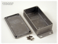 1590BF (1590 Series Enclosures - Hammond) - Natural - 112mm x 60mm x 27mm - Aluminium (Die-Cast Alloy) - IP54