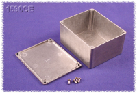 1590CE (1590 Series Enclosures - Hammond) - Natural - 120mm x 100mm x 60mm - Aluminium (Die-Cast Alloy) - IP54