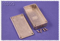 1590G (1590 Series Enclosures - Hammond) - Natural - 100mm x 50mm x 21mm - Aluminium (Die-Cast Alloy) - IP54