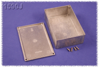 1590J (1590 Series Enclosures - Hammond) - Natural - 145mm x 95mm x 45mm - Aluminium (Die-Cast Alloy) - IP54