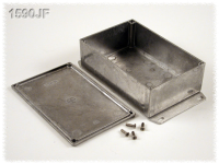 1590JF (1590 Series Enclosures - Hammond) - Natural - 145mm x 95mm x 45mm - Aluminium (Die-Cast Alloy) - IP54