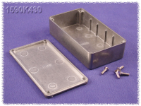 1590K430 (1590K4 Series Enclosures - Hammond) - Natural - 112mm x 62mm x 27mm - Zinc (Die-Cast Alloy) - IP54