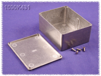 1590K431 (1590K4 Series Enclosures - Hammond) - Natural - 120mm x 94mm x 52mm - Zinc (Die-Cast Alloy) - IP54