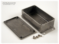 1590N1F (1590 Series Enclosures - Hammond) - Natural - 121mm x 66mm x 35mm - Aluminium (Die-Cast Alloy) - IP54