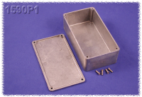 1590P1 (1590 Series Enclosures - Hammond) - Natural - 153mm x 82mm x 46mm - Aluminium (Die-Cast Alloy) - IP54