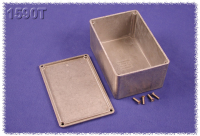 1590T (1590 Series Enclosures - Hammond) - Natural - 120mm x 80mm x 55mm - Aluminium (Die-Cast Alloy) - IP54