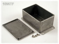 1590TF (1590 Series Enclosures - Hammond) - Natural - 120mm x 80mm x 55mm - Aluminium (Die-Cast Alloy) - IP54