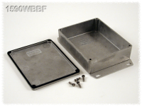 1590WBBF (1590 Series Enclosures - Hammond) - Natural - 119mm x 93mm x 30mm - Aluminium (Die-Cast Alloy) - IP65