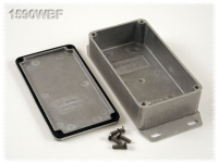 1590WBF (1590 Series Enclosures - Hammond) - Natural - 112mm x 60mm x 27mm - Aluminium (Die-Cast Alloy) - IP65