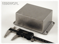 1590WCFL (1590 Series Enclosures - Hammond) - Natural - 120mm x 94mm x 53mm - Aluminium (Die-Cast Alloy) - IP65