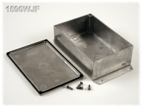 1590WJF (1590 Series Enclosures - Hammond) - Natural - 145mm x 95mm x 45mm - Aluminium (Die-Cast Alloy) - IP65