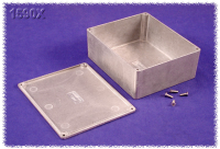 1590X (1590 Series Enclosures - Hammond) - Natural - 145mm x 121mm x 52mm - Aluminium (Die-Cast Alloy) - IP54