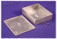 1590XX (1590 Series Enclosures - Hammond) - Natural - 145mm x 121mm x 35mm - Aluminium (Die-Cast Alloy) - IP54