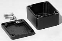 1590Z060BK (1590Z Series Enclosures - Hammond) - Black - 50mm x 45mm x 24mm - Aluminium (Die-Cast Alloy) - IP68