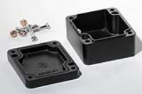 1590Z061BK (1590Z Series Enclosures - Hammond) - Black - 64mm x 58mm x 26mm - Aluminium (Die-Cast Alloy) - IP68