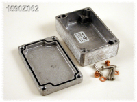 1590Z062 (1590Z Series Enclosures - Hammond) - Natural - 98mm x 64mm x 26mm - Aluminium (Die-Cast Alloy) - IP68