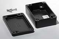 1590Z062BK (1590Z Series Enclosures - Hammond) - Black - 98mm x 64mm x 26mm - Aluminium (Die-Cast Alloy) - IP68