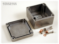 1590Z100 (1590Z Series Enclosures - Hammond) - Natural - 75mm x 80mm x 40mm - Aluminium (Die-Cast Alloy) - IP68