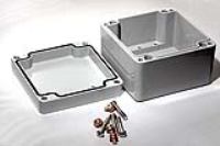 1590Z119GY (1590Z Series Enclosures - Hammond) - Grey - 122mm x 120mm x 60mm - Aluminium (Die-Cast Alloy) - IP68