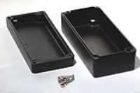 1590Z135BK (1590Z Series Enclosures - Hammond) - Black - 176mm x 80mm x 42mm - Aluminium (Die-Cast Alloy) - IP68