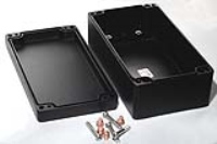 1590Z150BK (1590Z Series Enclosures - Hammond) - Black - 221mm x 120mm x 61mm - Aluminium (Die-Cast Alloy) - IP68