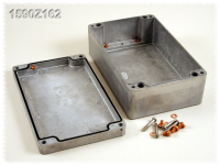 1590Z162 (1590Z Series Enclosures - Hammond) - Natural - 260mm x 159mm x 70mm - Aluminium (Die-Cast Alloy) - IP68