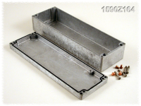 1590Z164 (1590Z Series Enclosures - Hammond) - Natural - 361mm x 120mm x 60mm - Aluminium (Die-Cast Alloy) - IP68