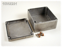 1590Z231 (1590Z Series Enclosures - Hammond) - Natural - 230mm x 200mm x 92mm - Aluminium (Die-Cast Alloy) - IP68