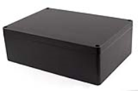 1590Z235BK (1590Z Series Enclosures - Hammond) - Black - 332mm x 232mm x 111mm - Aluminium (Die-Cast Alloy) - IP68