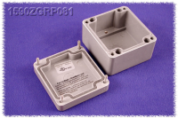 1590ZGRP081 (1590ZGRP Series Enclosures - Hammond) - Grey - 81mm x 75mm x 55mm - Fiberglass Polyester - IP65