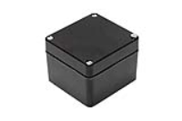 1590ZGRP081BK (1590ZGRPBK Series Enclosures - Hammond) - Black - 81mm x 75mm x 55mm - Fiberglass Polyester - IP66