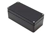 1590ZGRP083BK (1590ZGRPBK Series Enclosures - Hammond) - Black - 160mm x 75mm x 55mm - Fiberglass Polyester - IP66