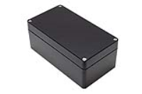 1590ZGRP123BK (1590ZGRPBK Series Enclosures - Hammond) - Black - 220mm x 120mm x 90mm - Fiberglass Polyester - IP66