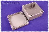 1590ZGRP161 (1590ZGRP Series Enclosures - Hammond) - Grey - 160mm x 160mm x 90mm - Fiberglass Polyester - IP65