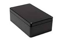 1590ZGRP162BK (1590ZGRPBK Series Enclosures - Hammond) - Black - 260mm x 160mm x 90mm - Fiberglass Polyester - IP66