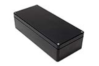 1590ZGRP163BK (1590ZGRPBK Series Enclosures - Hammond) - Black - 361mm x 160mm x 90mm - Fiberglass Polyester - IP66