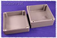 1590ZGRP235 (1590ZGRP Series Enclosures - Hammond) - Grey - 255mm x 251mm x 161mm - Fiberglass Polyester - IP65