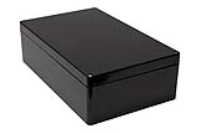 1590ZGRP243BK (1590ZGRPBK Series Enclosures - Hammond) - Black - 400mm x 250mm x 120mm - Fiberglass Polyester - IP66