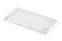 1591AC (1591 Series Polycarbonate Lid - Hammond) - Clear - 100mm x 50mm x 4mm - Polycarbonate - IP54