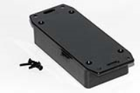 1591ASFLBK (1591 Series Enclosures - Hammond) - Black - 99mm x 51mm x 20mm - ABS Plastic - IP54