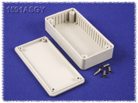 1591ASGY (1591 Series Enclosures - Hammond) - Grey - 99mm x 51mm x 20mm - ABS Plastic - IP54